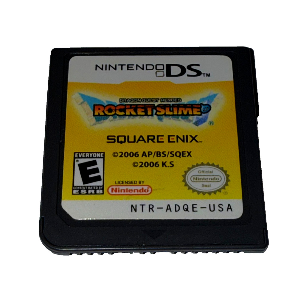 Dragon Quest Heroes: Rocket Slime (Nintendo DS, 2006) Cartridge Only Square Enix